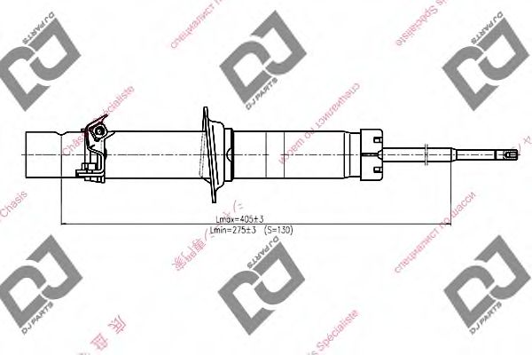Амортизатор DJ PARTS DS1305GT