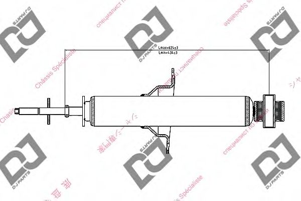 Амортизатор DJ PARTS DS1324GT