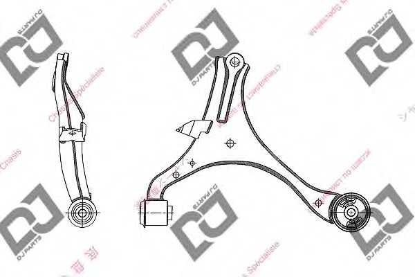 Рычаг независимой подвески колеса, подвеска колеса DJ PARTS DA1029