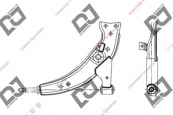 Рычаг независимой подвески колеса, подвеска колеса DJ PARTS DA1064