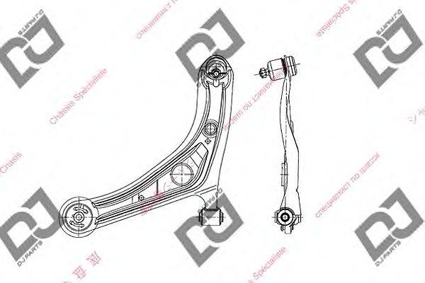 Рычаг независимой подвески колеса, подвеска колеса DJ PARTS DA1072