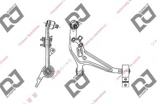 Рычаг независимой подвески колеса, подвеска колеса DJ PARTS DA1093