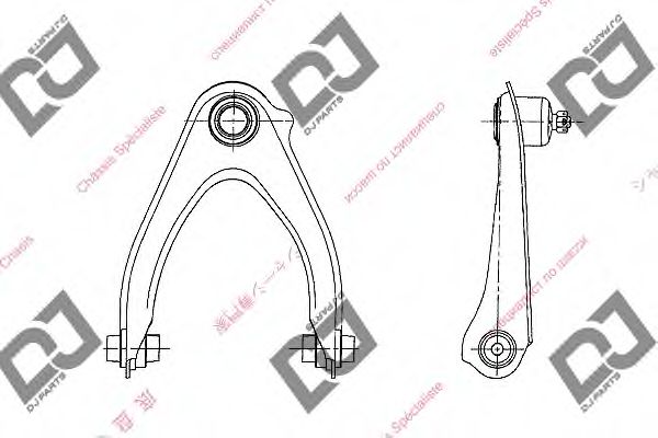 Рычаг независимой подвески колеса, подвеска колеса DJ PARTS DA1281