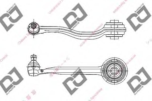 Рычаг независимой подвески колеса, подвеска колеса DJ PARTS DA1119