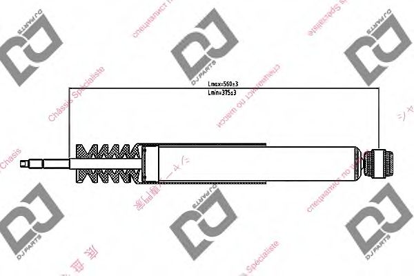 Амортизатор DJ PARTS DS1426GT