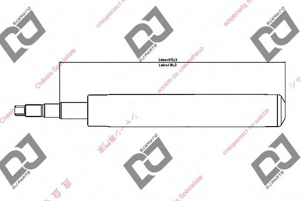 Амортизатор DJ PARTS DS1443GC