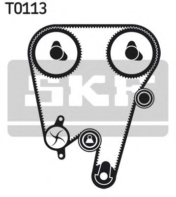 Комплект ремня ГРМ SKF VKMA 06603