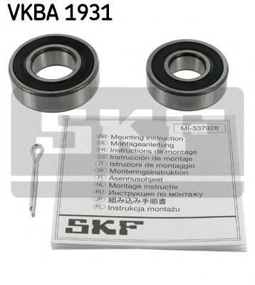 Комплект подшипника ступицы колеса SKF VKBA 1931