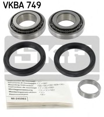 Комплект подшипника ступицы колеса SKF VKBA 749