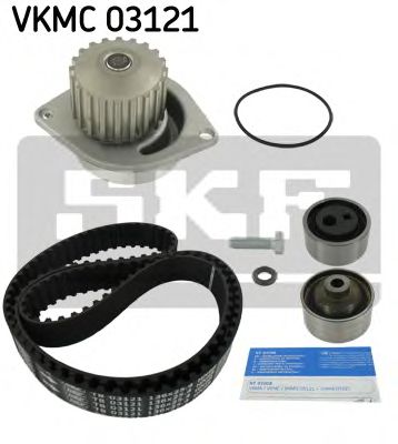 Водяной насос + комплект зубчатого ремня SKF VKMC 03121