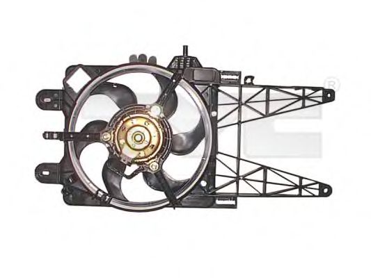 Вентилятор, охлаждение двигателя TYC 8091027