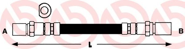 Тормозной шланг BREMBO T 59 049