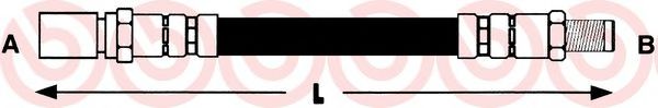Тормозной шланг BREMBO T 59 058