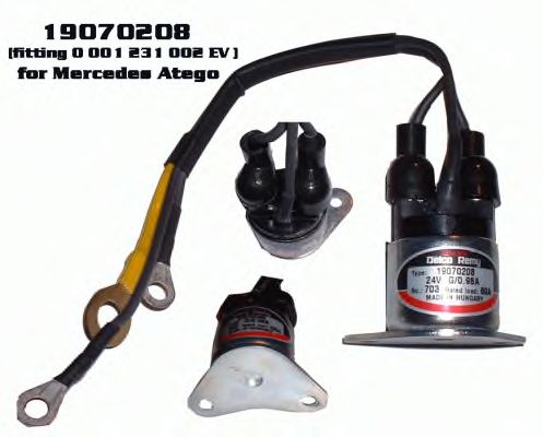 Тяговое реле, стартер MAGNETI MARELLI 6033AD0086