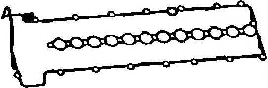 Прокладка, крышка головки цилиндра CORTECO 440091P