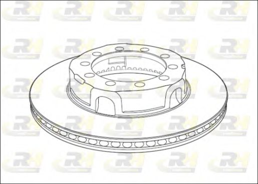 Тормозной диск ROADHOUSE 101720