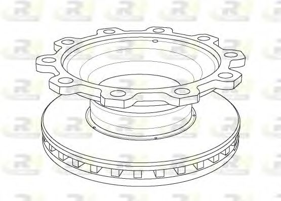 Тормозной диск ROADHOUSE NSX1097.20