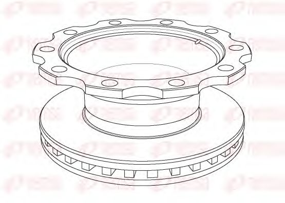 Тормозной диск REMSA NCA1172.20