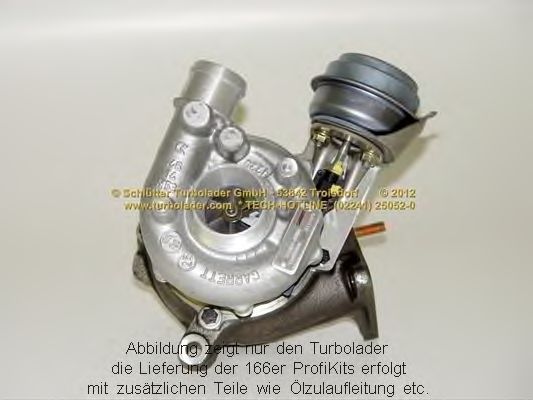 Компрессор, наддув SCHLÜTTER TURBOLADER 166-00130