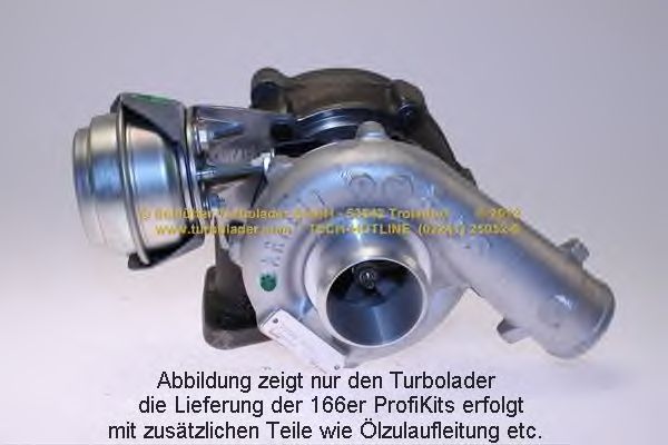Компрессор, наддув SCHLÜTTER TURBOLADER 166-00385