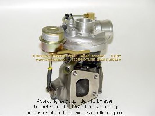 Компрессор, наддув SCHLÜTTER TURBOLADER 166-02150