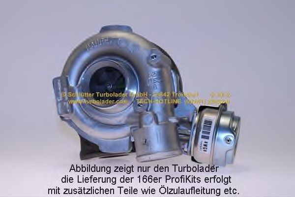 Компрессор, наддув SCHLÜTTER TURBOLADER 166-03050