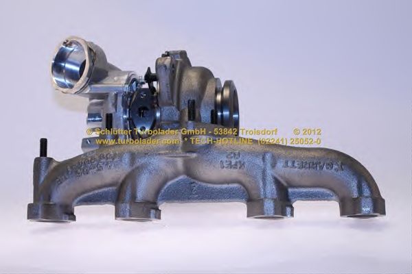 Компрессор, наддув SCHLÜTTER TURBOLADER 7652615005S