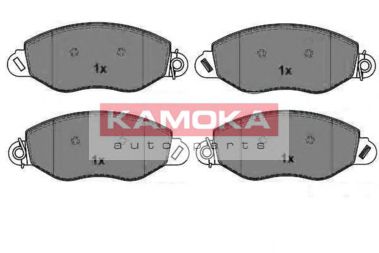 Комплект тормозных колодок, дисковый тормоз KAMOKA JQ1012922