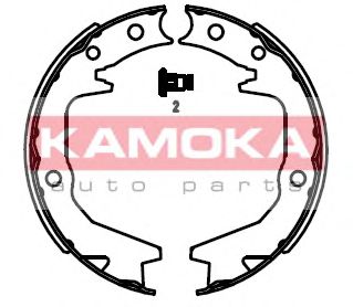 Комплект тормозных колодок, стояночная тормозная система KAMOKA JQ212047