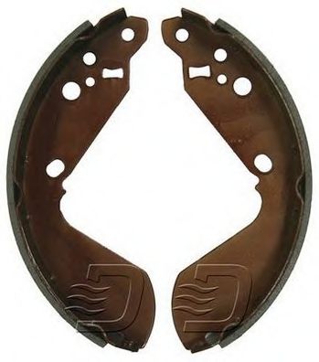 Комплект тормозных колодок DENCKERMANN B120024