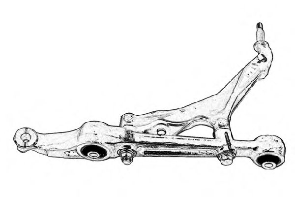 Рычаг независимой подвески колеса, подвеска колеса OCAP 0381809