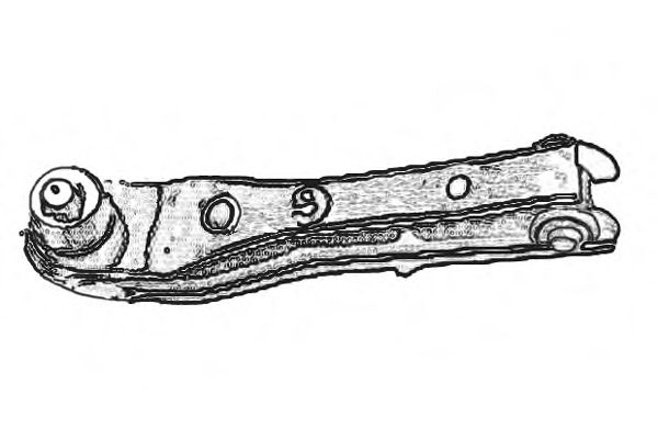 Рычаг независимой подвески колеса, подвеска колеса OCAP 0783662