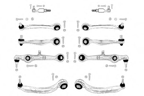 Ремкомплект, подвеска колеса OCAP 0904187-K