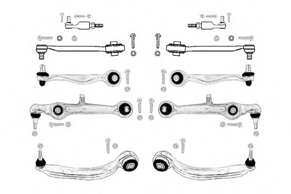 Ремкомплект, подвеска колеса OCAP 0904188-K
