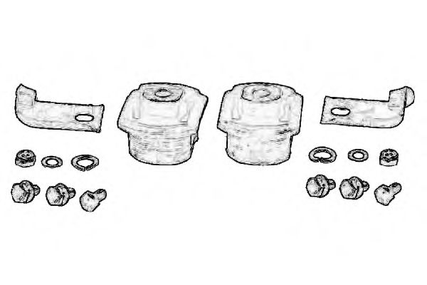 Ремкомплект, подвеска колеса OCAP 0901295