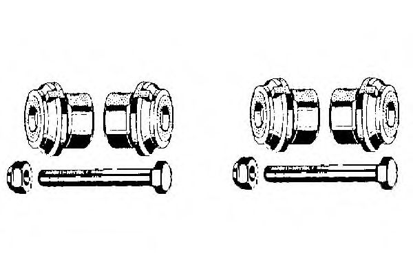 Ремкомплект, подвеска колеса OCAP 0901706