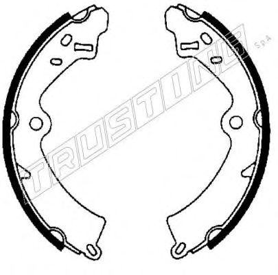 Комплект тормозных колодок TRUSTING 111.228