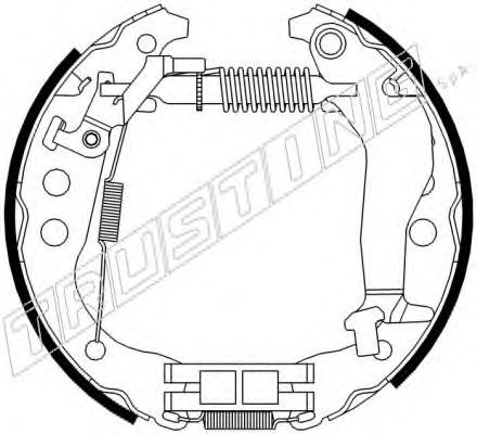 Комплект тормозных колодок TRUSTING 6314