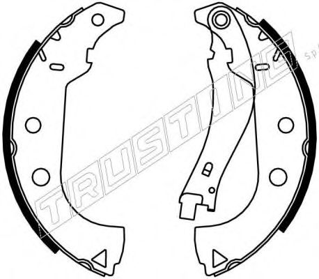 Комплект тормозных колодок TRUSTING 7398