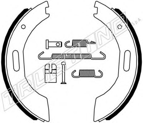 Комплект тормозных колодок TRUSTING 053.003