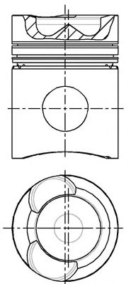 Поршень NÜRAL 8740560060