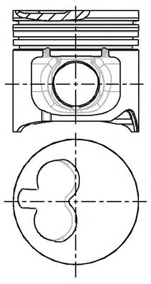 Поршень NÜRAL 87-214500-00