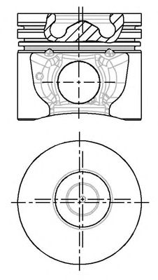 Поршень NÜRAL 87-107000-00