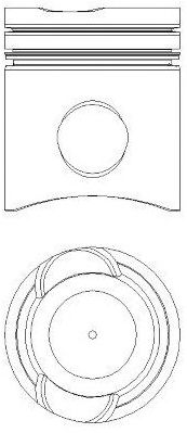 Поршень NÜRAL 87-962000-10