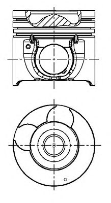 Поршень NÜRAL 87-431700-00