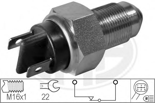 Выключатель, фара заднего хода ERA 330237