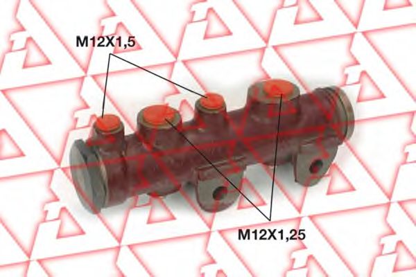 Главный тормозной цилиндр CAR 5523