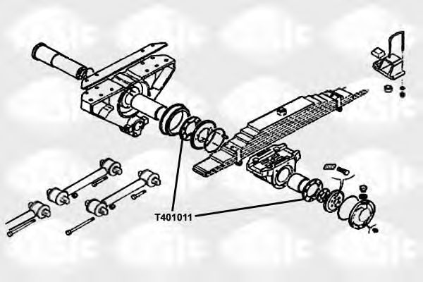 Пружинная шайба SASIC T401011