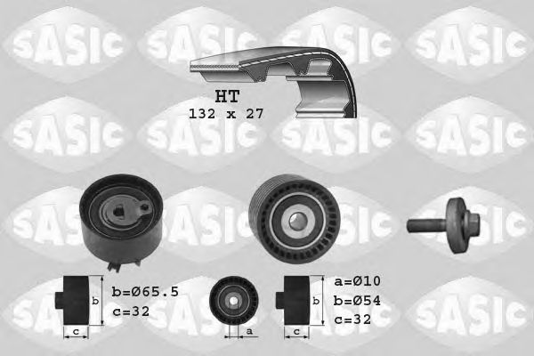 Комплект ремня ГРМ SASIC 1754012