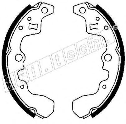 Комплект тормозных колодок fri.tech. 1111.226